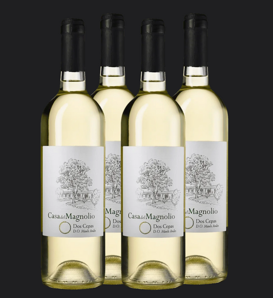 Pack 4 Vinos Casa del Magnolio Dos Cepas 2019 Viña Flaherty Wines