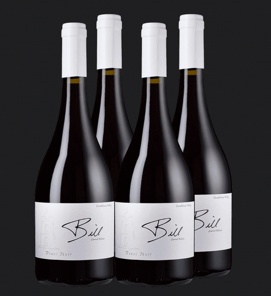 Pack 4 Vinos Pinot Noir "Bill" 2015 casa Viña William Cole