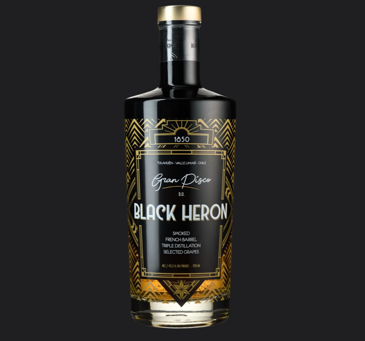 Gran Pisco Smoked Black Heron