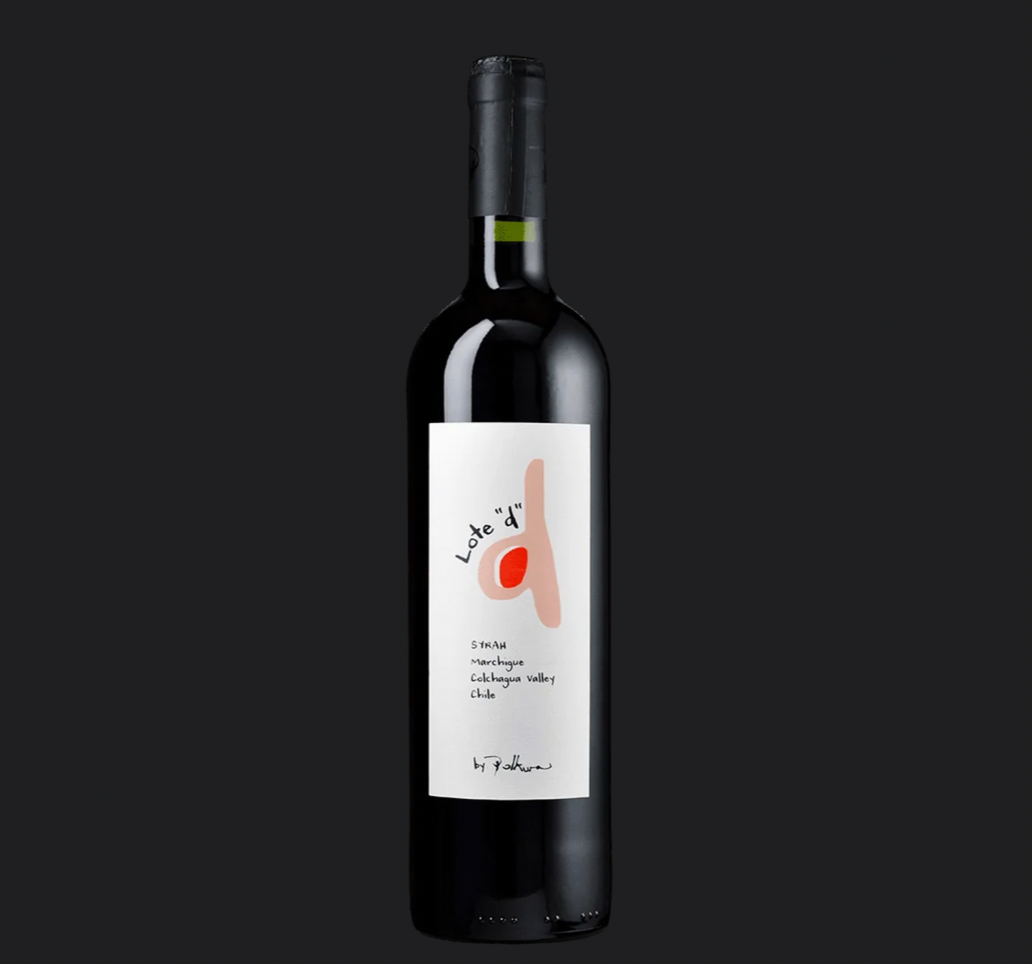 Vino "Lote d" Syrah casa Viña Polkura 2019
