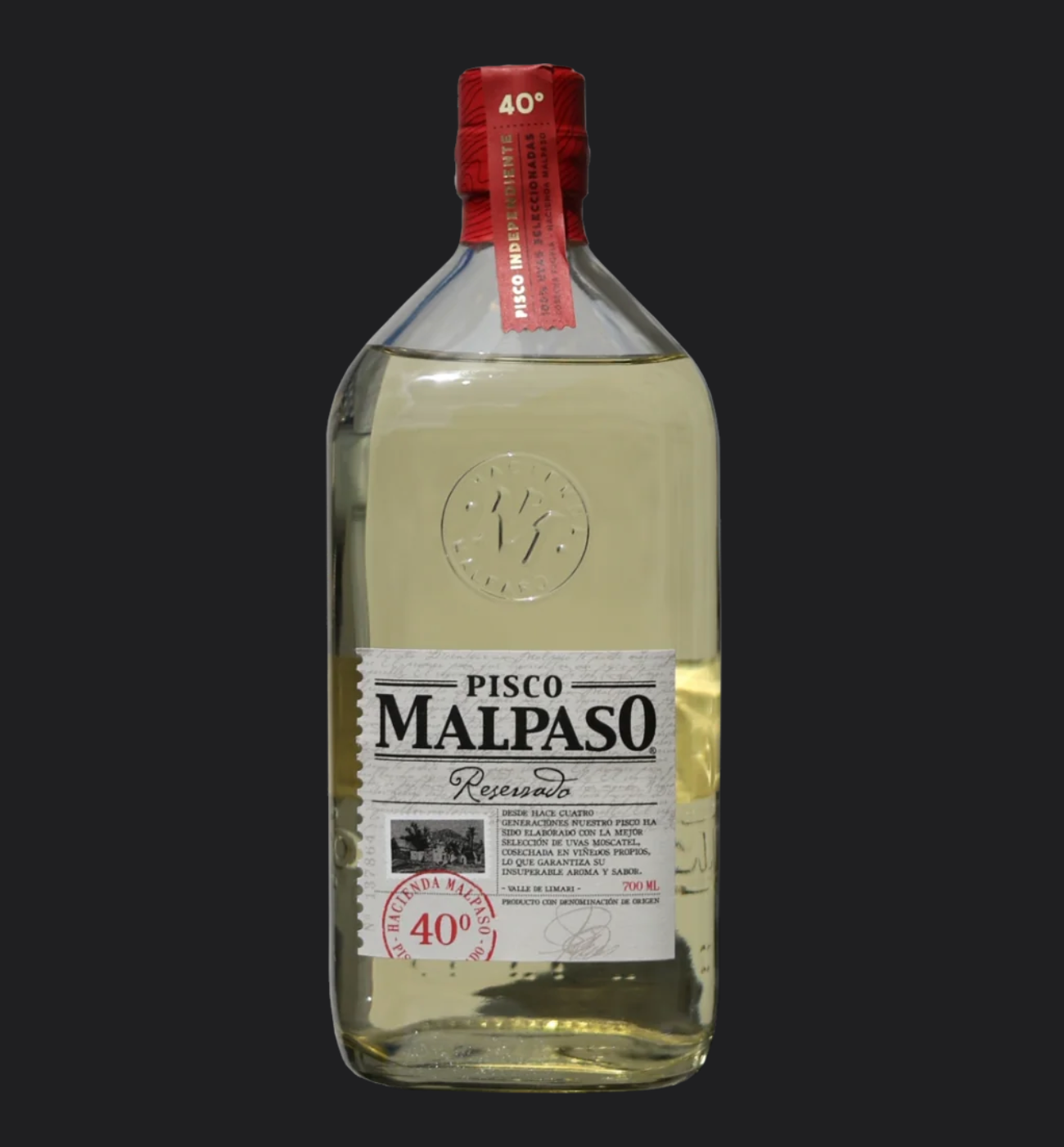 Pisco 40° Mal Paso 750cc