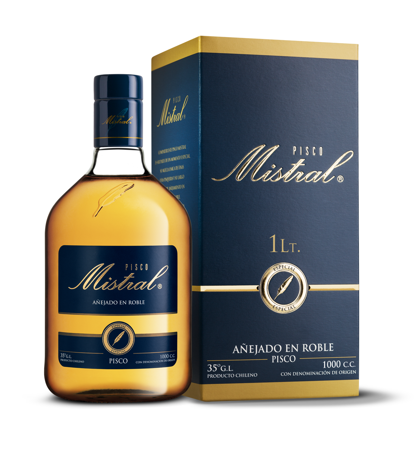 Pisco 35° Mistral 1000cc